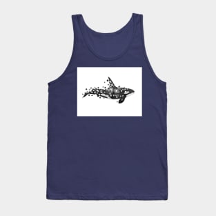 Fractured Killer Whale Tank Top